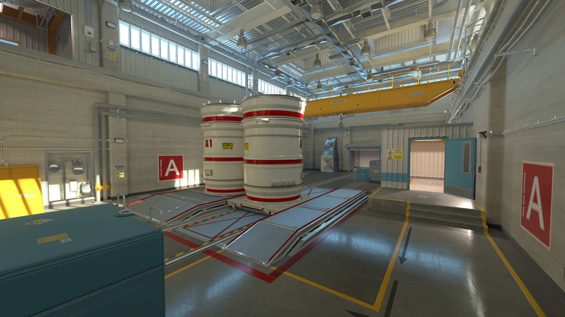 Карта Nuke в Counter-Strike 2